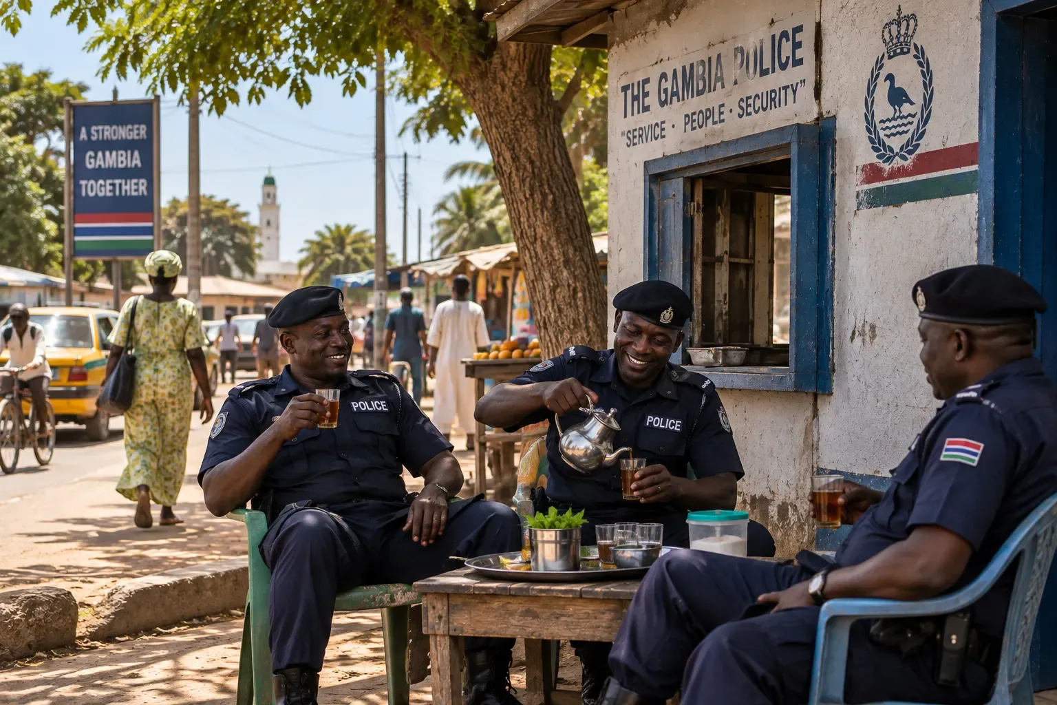 police sitting